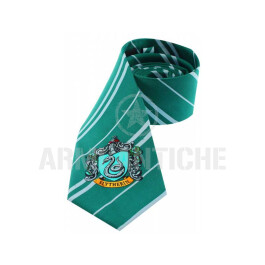 Cravatta Slytherin con stemma Serpeverde - Harry Potter generico, Cosplay, Harry Potter