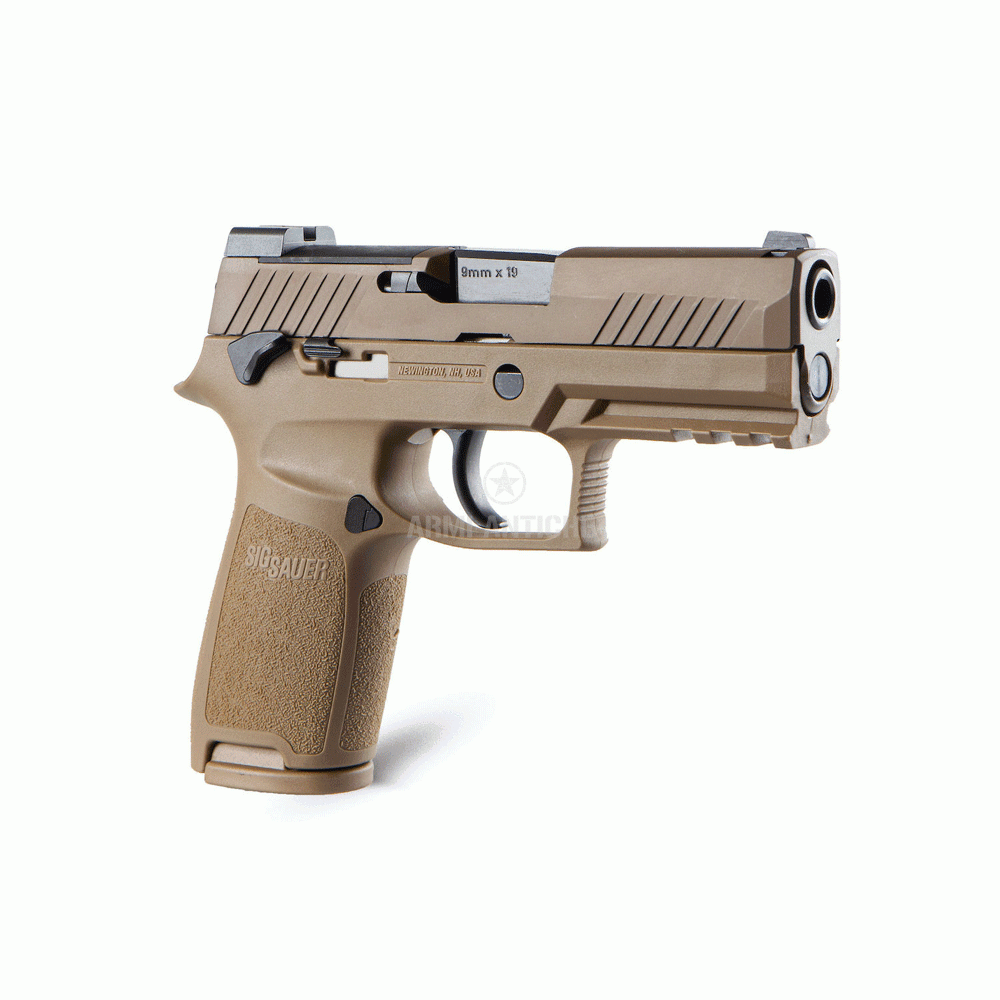 Pistola SIG P320® C.N. 723﻿ - 4,5 mm (.177) - >7,5 Joule - tan - Sig Sauer  (380220) SIG SAUER, Armeria, Aria compressa 4,5 - 5,5, Pistole a Co2 4,5