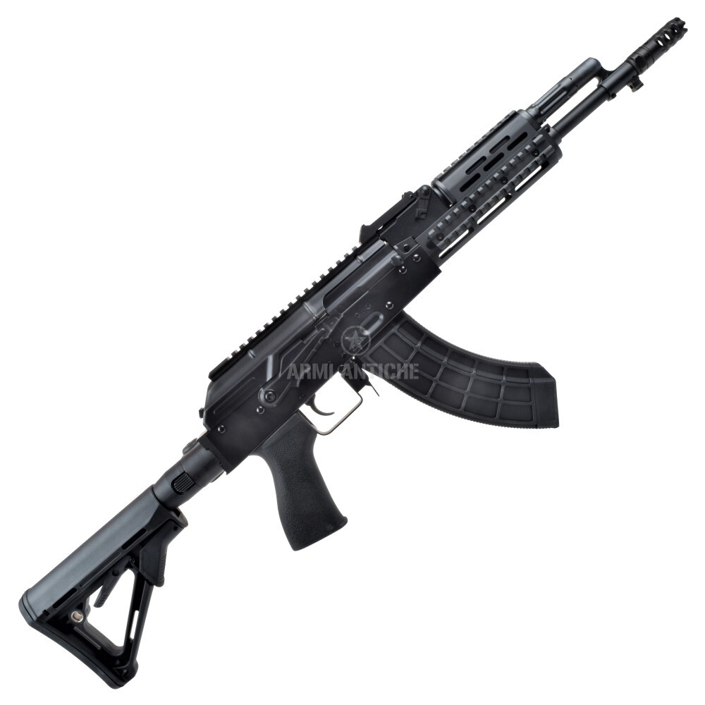 Fucile elettrico da softair AK-74 Carbine full-metal nero con batteria e caricabatt. - Cyma
