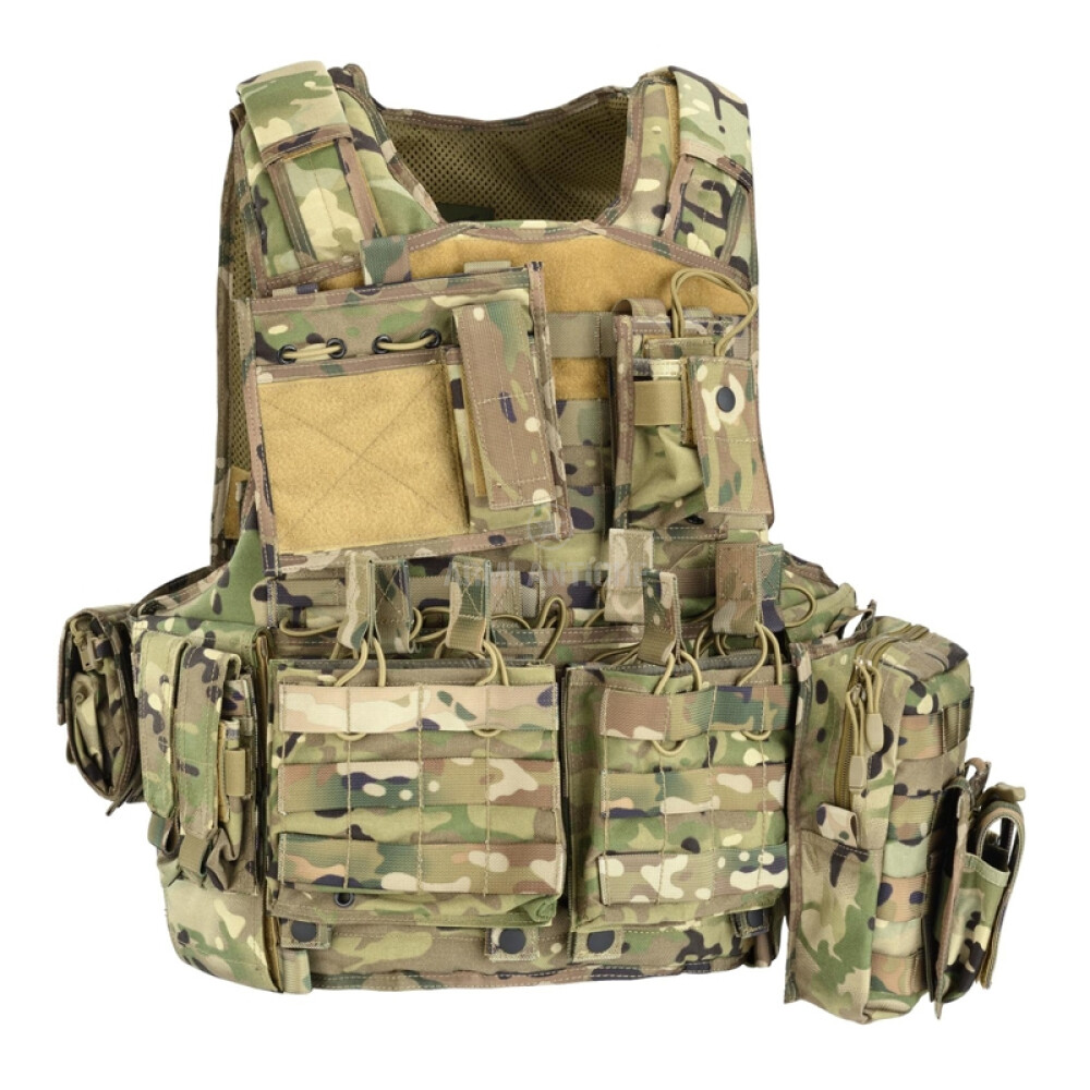 Gilet Tattico Body Armor Carrier SET - Multicam - DEFCON 5 (D5-BAV06 MC) DEFCON  5, Abbigliamento softair, Gilet tattici, portaoggetti