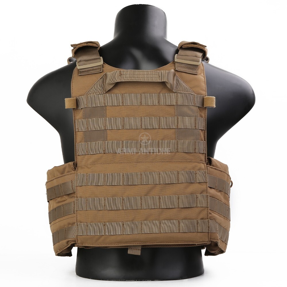 Gilet Tattico Plate Carrier con Sgancio Rapido Coyote Brown Tan Emerson  (EM7405CB) EMERSON, Abbigliamento softair, Gilet tattici, portaoggetti