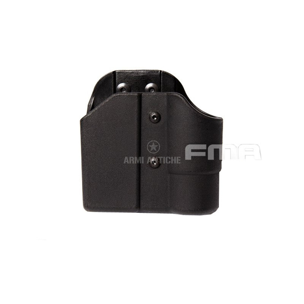 Porta caricatore con porta torcia per pistola universale FMA (FA-TB1238BK)