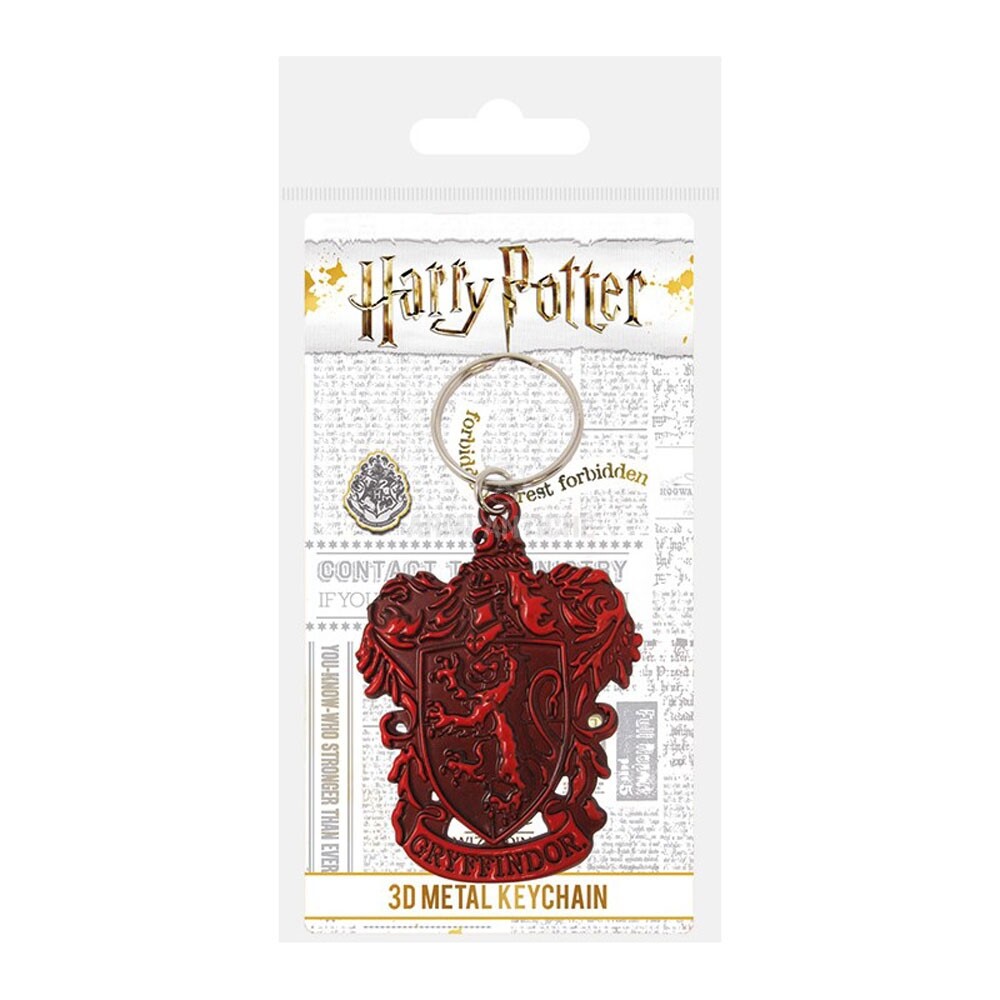 Portachiavi in metallo di Harry Potter stemma Grifondoro Noble Collection  generico, Cosplay, Harry Potter