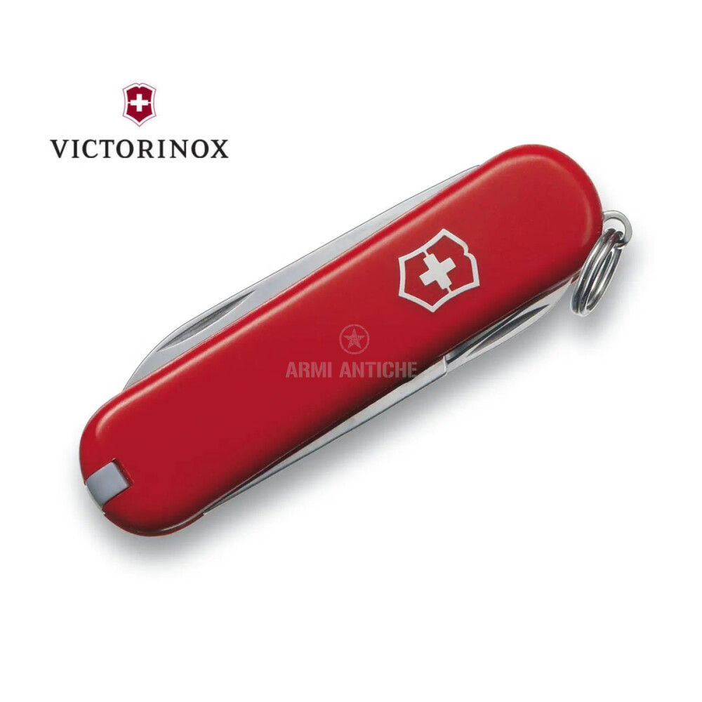 VICTORINOX CLASSIC SD COLTELLINO PORTACHIAVI MULTIUSO COLORE ROSSO