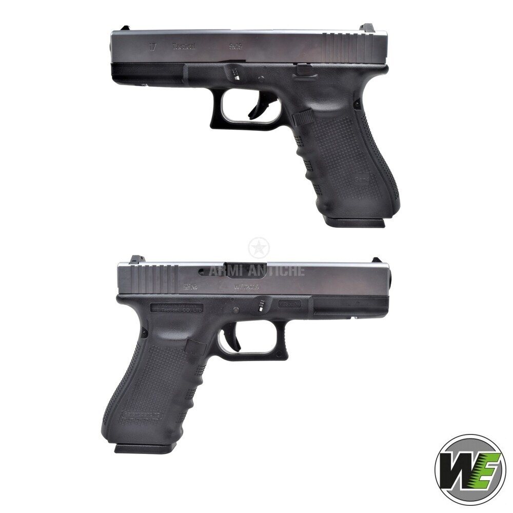 Pistola Softair A Gas G17 Gen4 Scarrellante Nerasilver We Wg01b Sv We Armi Softair Pistole 7643