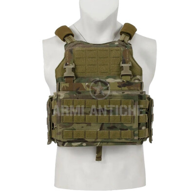 Gilet Tattico Plate Carrier con Sgancio Rapido Multicam Nero Emerson  (EM7405MCBK) EMERSON, Abbigliamento softair, Gilet tattici, portaoggetti