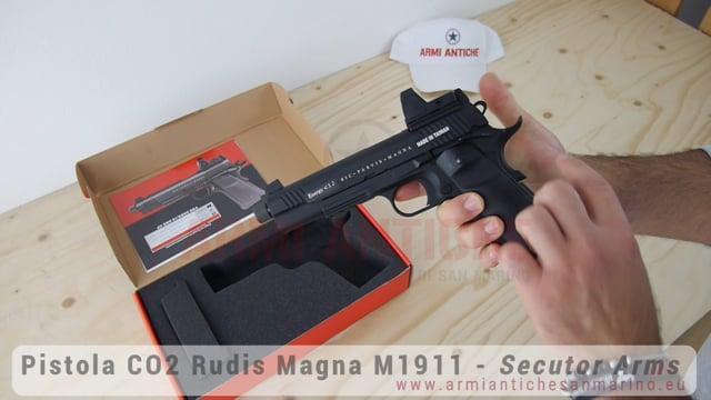 SECUTOR - Pistolet RUDIS magna VII GBB - CO2 - TAN (1 joules